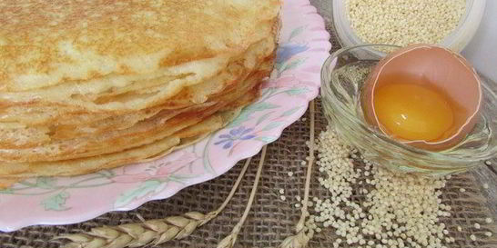Блины на пшенной каше