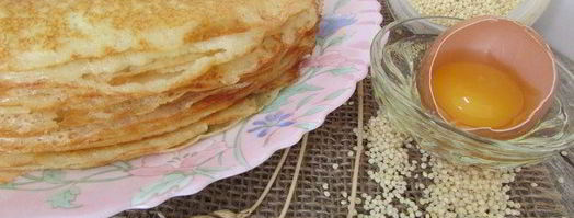 блины на пшенной каше. Шаг 12