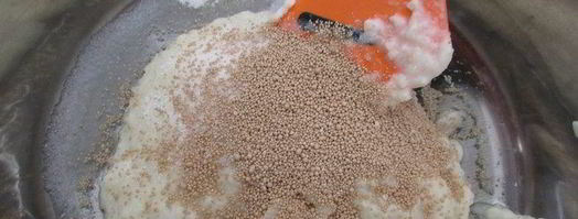 блины на пшенной каше. Шаг 3