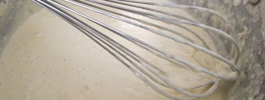 блины на пшенной каше. Шаг 7