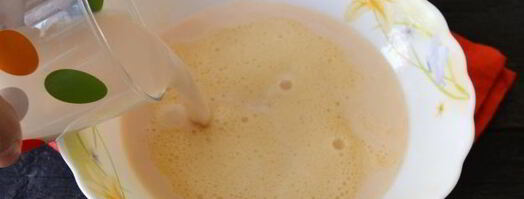 блины на топленом молоке. Шаг 5