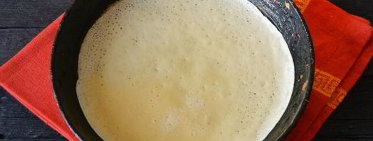 блины на топленом молоке. Шаг 11