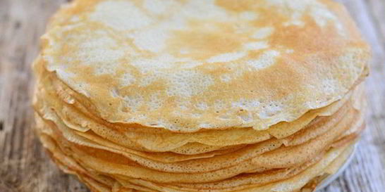 Блины на воде и соде