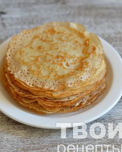 Блины на воде