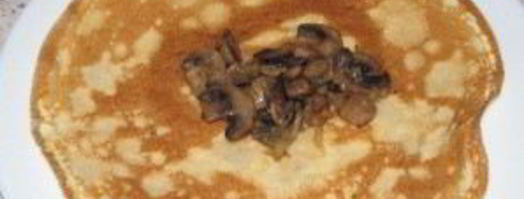 блины с грибами. Шаг 3