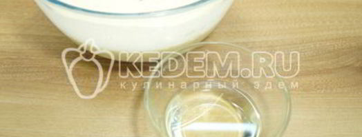 блины с луком и яйцом. Шаг 3