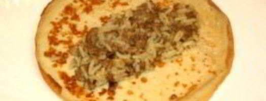 блины с мясом и рисом. Шаг 5