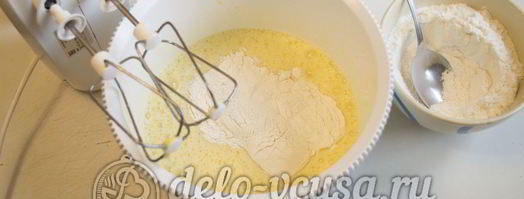 блины с нутеллой и бананом. Шаг 2