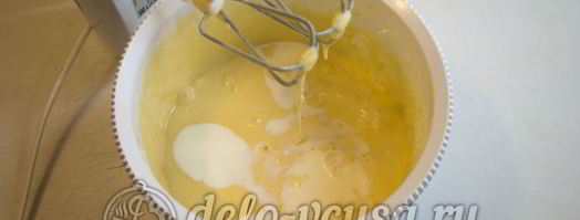 блины с нутеллой и бананом. Шаг 3