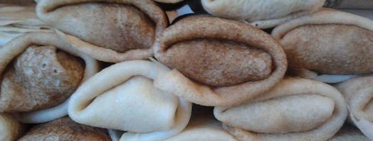 блины с рисом и рыбой. Шаг 4