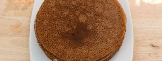 блины с шоколадно-ореховой пастой. Шаг 19