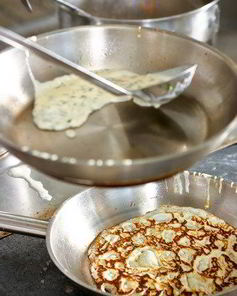 Блины с цукини и морковью