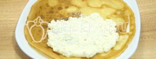 блины с творогом. Шаг 11