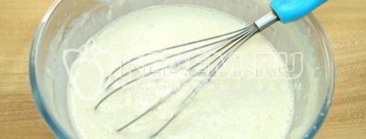 блины с творогом. Шаг 4