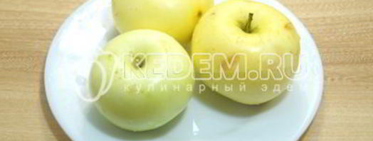 блины с яблоками. Шаг 7