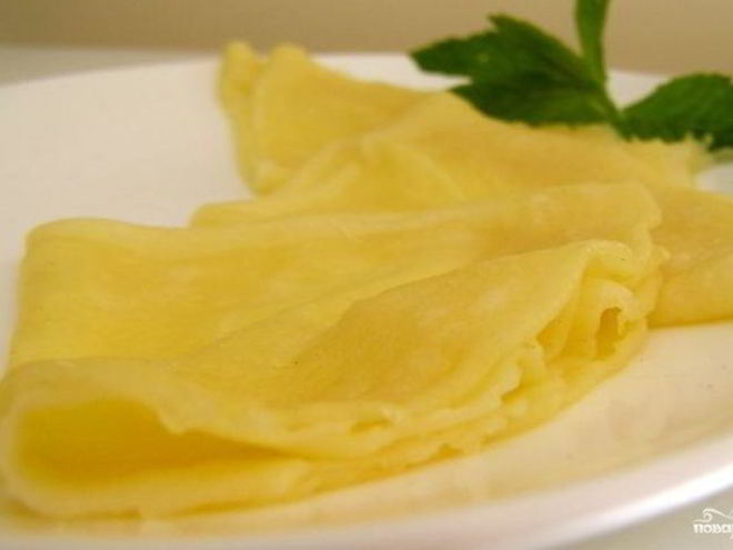 Рецепт блинов в микроволновке