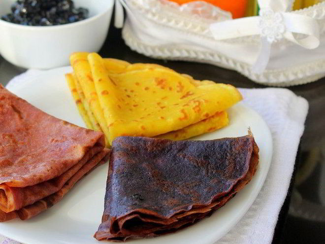 Рецепт блинов яркое настроение