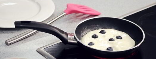 черничные блинчики. Шаг 8