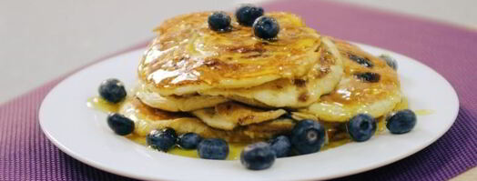 черничные блинчики. Шаг 9