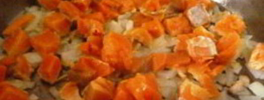 фаршированные блинчики-мешочки. Шаг 4