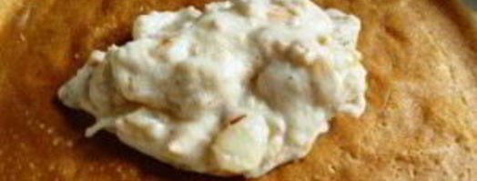 фаршированные блинчики-мешочки. Шаг 8