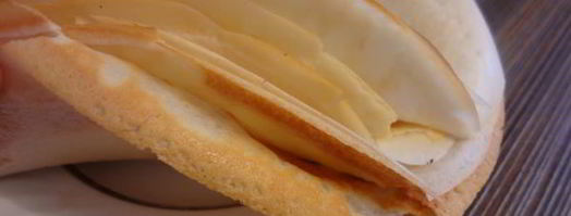 крахмальные блинчики в сливочно-ванильном соусе. Шаг 3