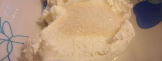 крахмальные блинчики в сливочно-ванильном соусе. Шаг 4