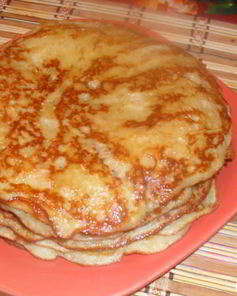 Манно-овсяные блинчики без муки