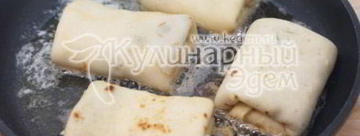 налистники с курицей. Шаг 11