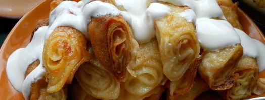 налистники с творогом. Шаг 9