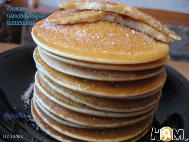 Рецепт панкейков — американских блинчиков