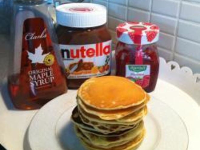 Рецепт панкейков к завтраку