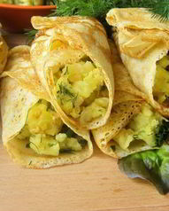 Блины на сыворотке