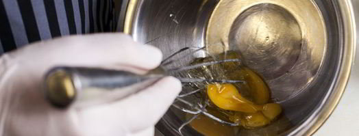 шоколадные блины с бананом. Шаг 2