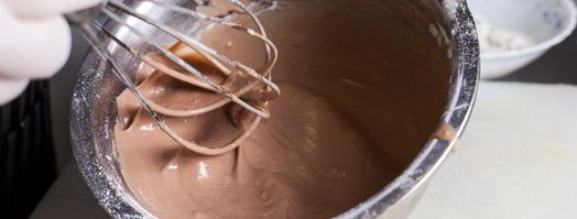 шоколадные блины с бананом. Шаг 8