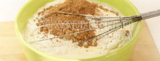 шоколадные блины с творогом и клубникой. Шаг 2