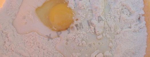 шоколадные блины с творожной начинкой. Шаг 3