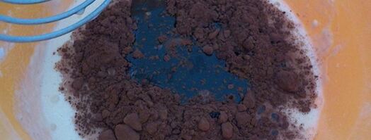 шоколадные блины с творожной начинкой. Шаг 4