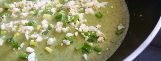 шпинатные блины с припеком из яйца и зеленого лука. Шаг 4