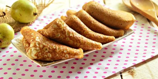 Сытные блинчики на кефире