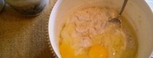 толстые пышные блины на кефире. Шаг 3