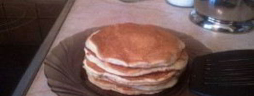 толстые пышные блины на кефире. Шаг 6