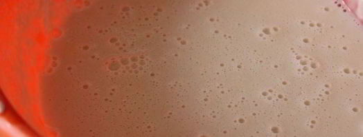 тонкие блины на молоке и воде. Шаг 6