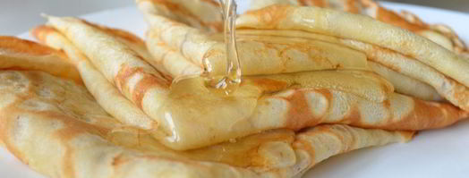 тонкие блины на молоке. Шаг 15