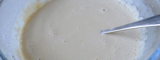 тонкие блины на молоке. Шаг 5