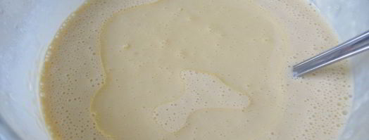 тонкие блины на молоке. Шаг 8