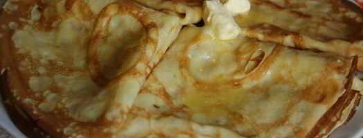 тонкие сладкие блинчики на молоке. Шаг 7