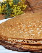 Тонкие воздушные блинчики на кефире