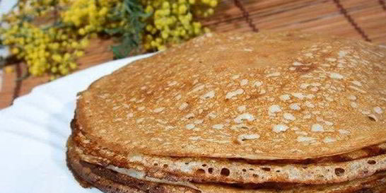 Тонкие воздушные блинчики на кефире