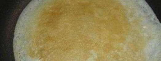 тонкие воздушные блинчики на кефире. Шаг 4